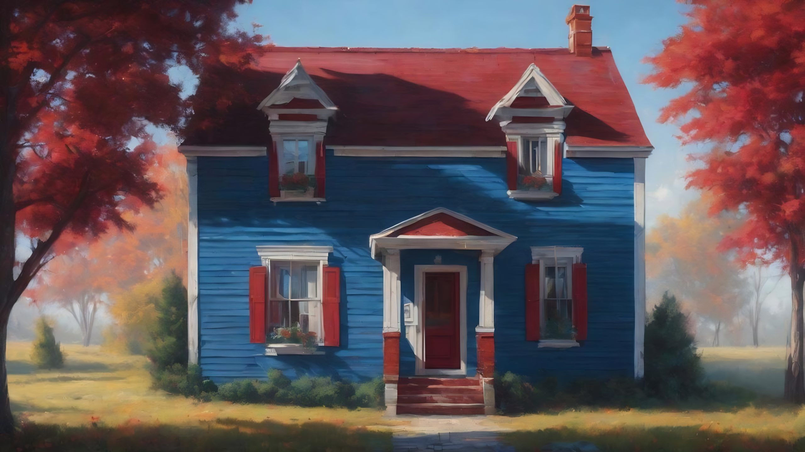 painting-house-with-red-blue-background